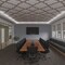 Ekena Millwork 33W x 33H x 38T Small May Decorative Fretwork Wood Ceiling Panels, Walnut CELW33X33X0375MAYWA - alternate 9